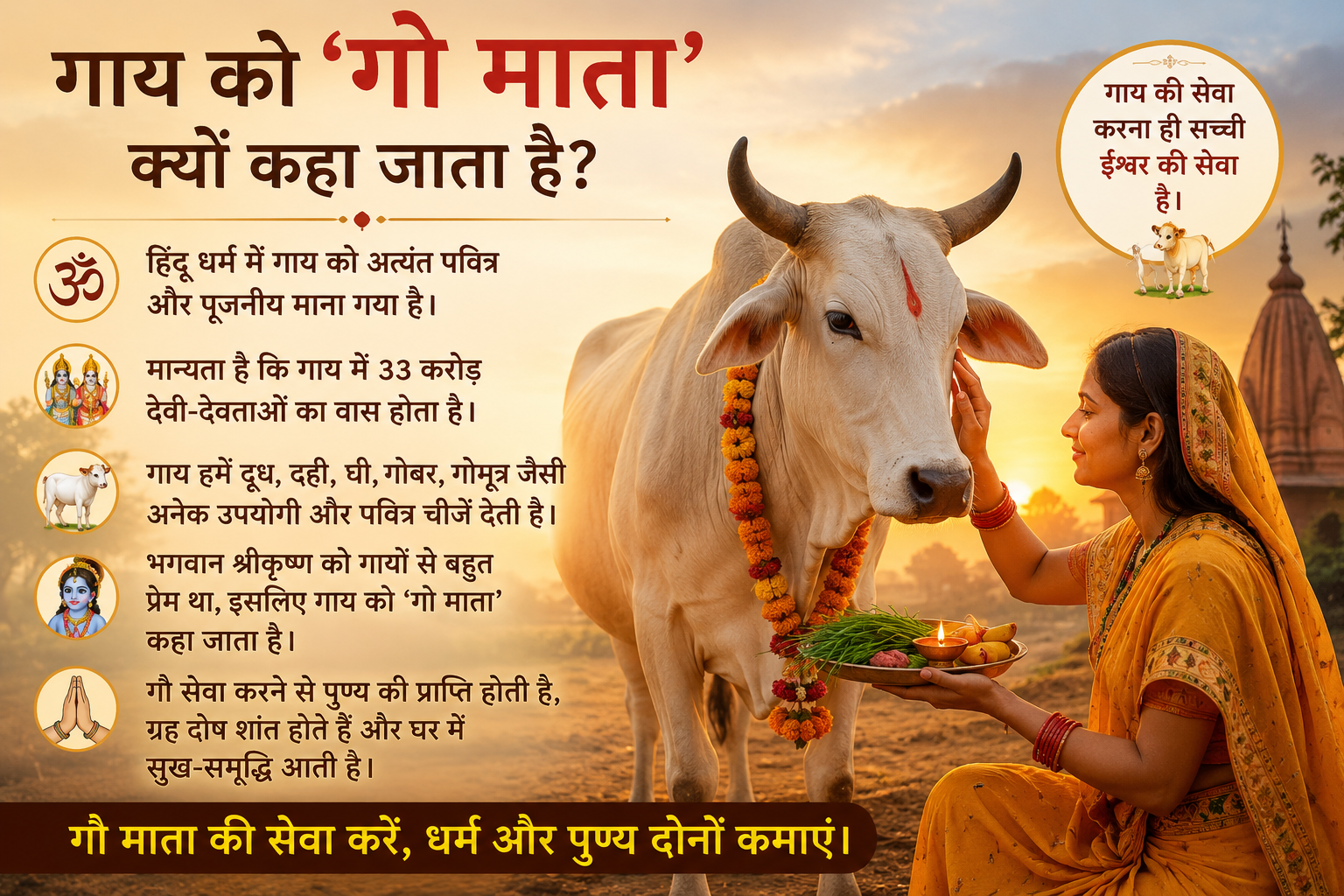Why Is the Cow Called “Go Mata”? Know the Religious and Astrological Importance of Cows in Hinduism and Sanatan Tradition