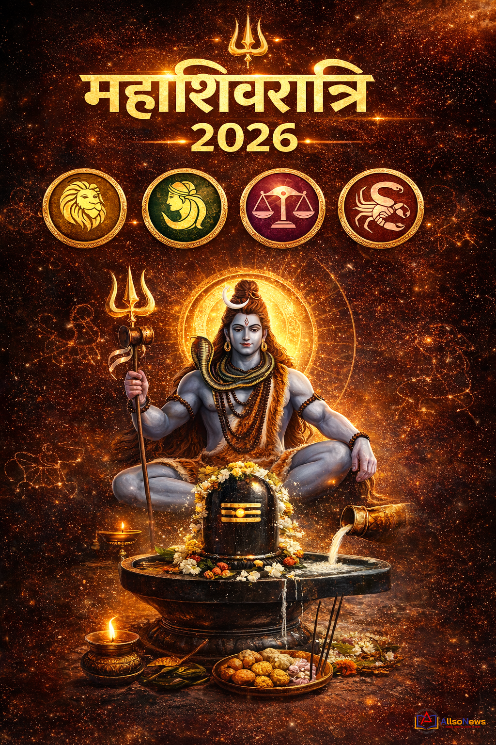 Mahashivratri 2026 Special: Divine Puja विधि & Powerful Benefits for Leo, Virgo, Libra and Scorpio