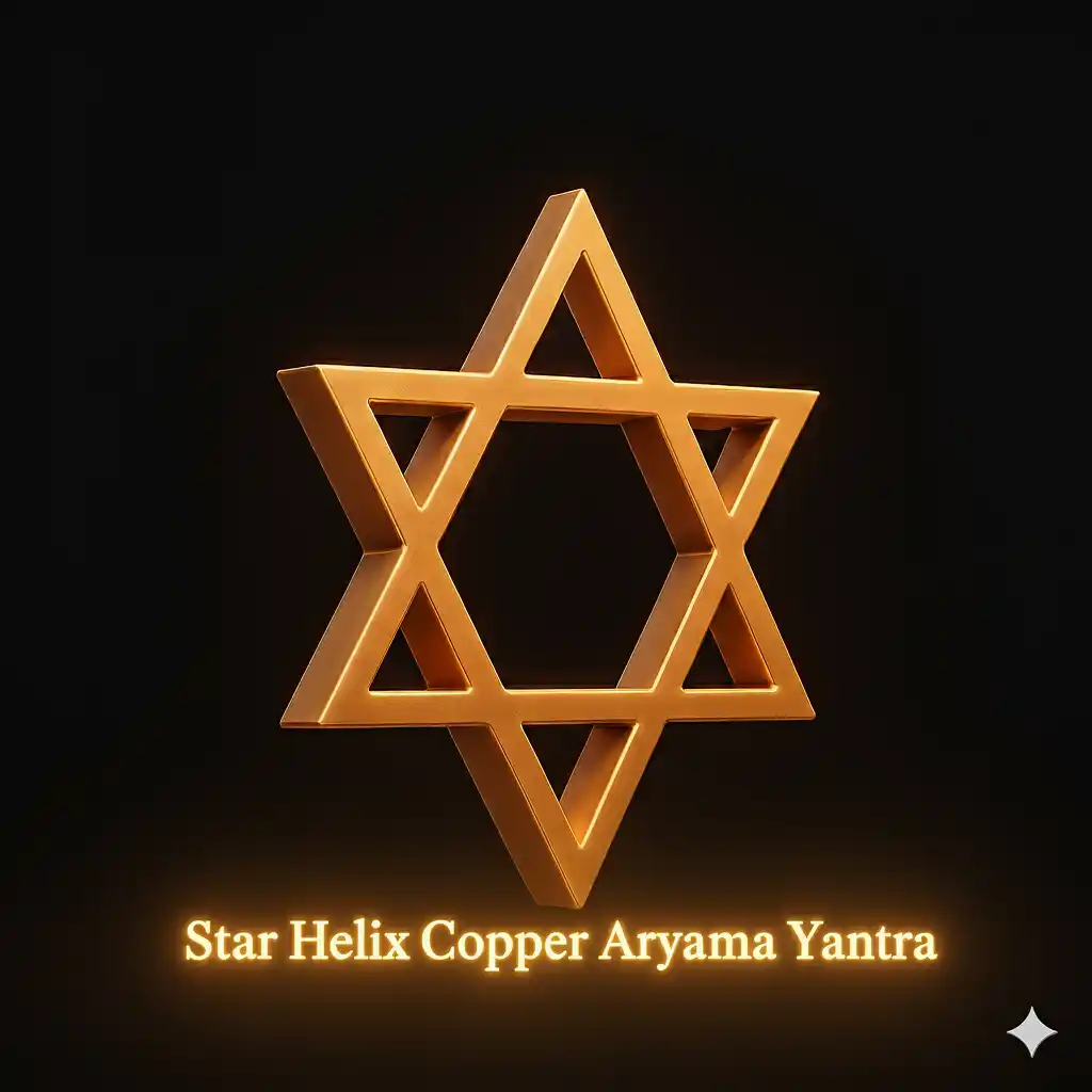 Star Helix Copper Aryama Yantra: What It Is, How to Use It, and Its Powerful Benefits