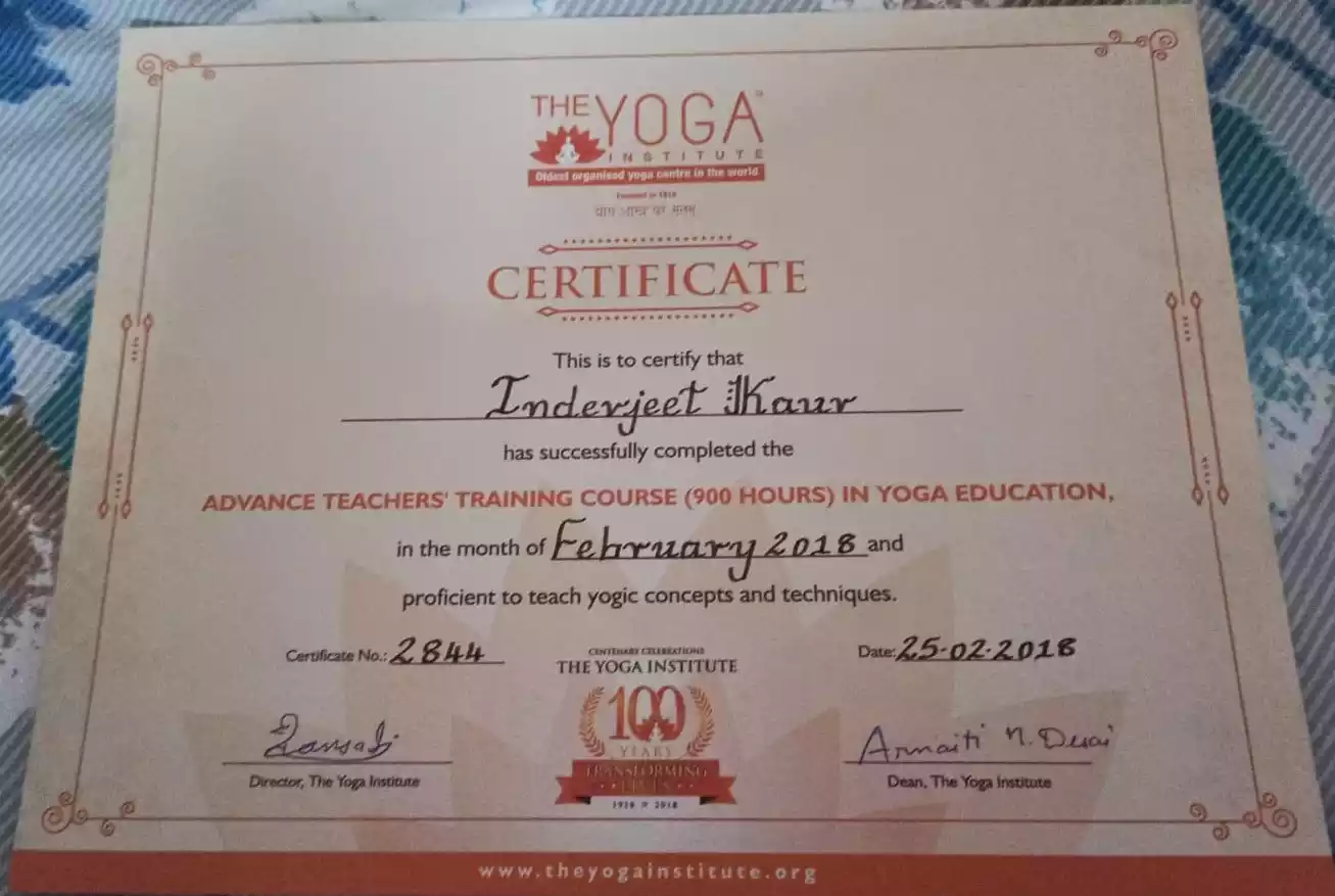 Advance Teacher`s Training Course 