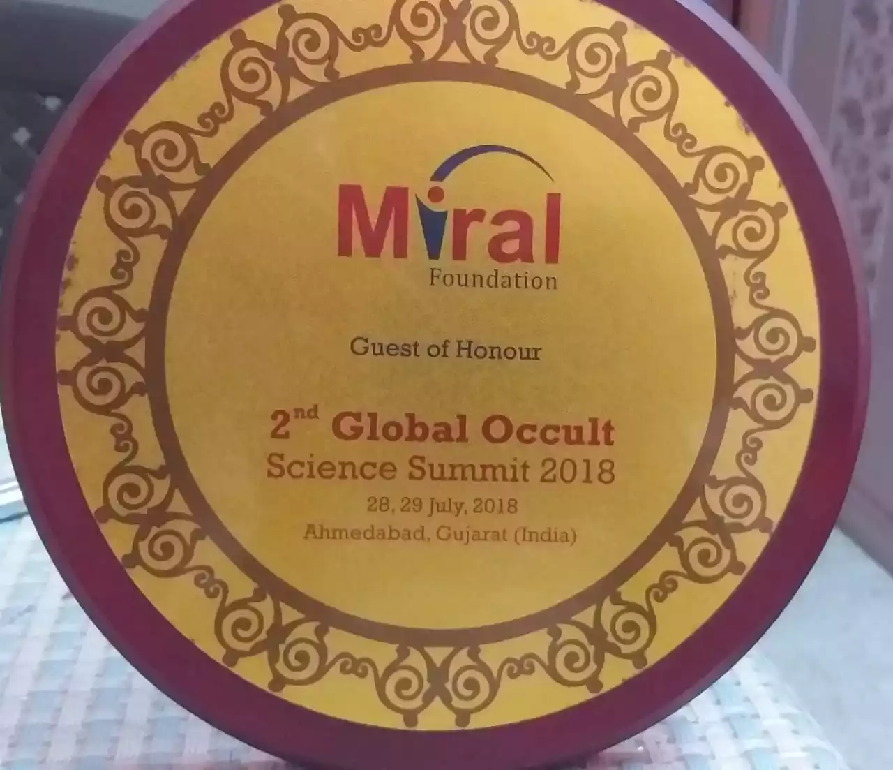 2nd Global occult Award
