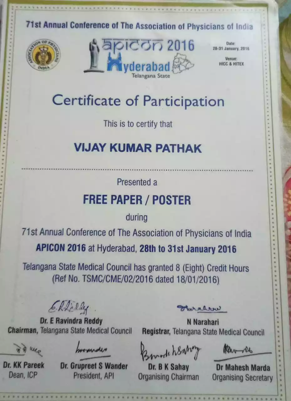 Certificate Of Participation 