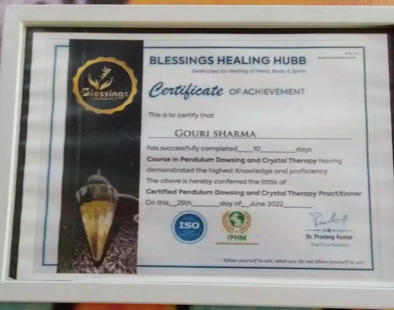 Certificate Of Achivement