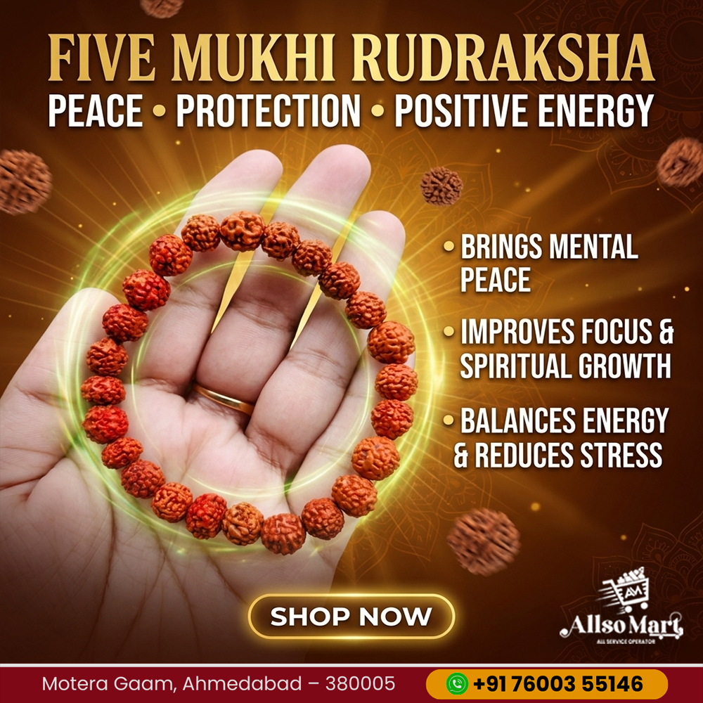 Why Wear a 5 Mukhi Rudraksha Bracelet? Know Its Benefits, Significance, and the Right Way to Wear It
