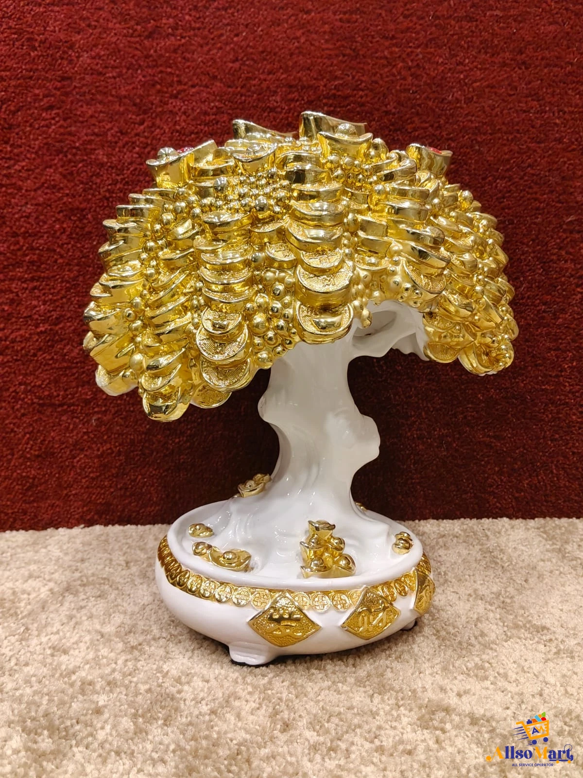 Golden Money Tree Gold Plated: Why Is a Money Tree Kept at Home? Know Its Benefits, Right Direction, and Vastu Importance