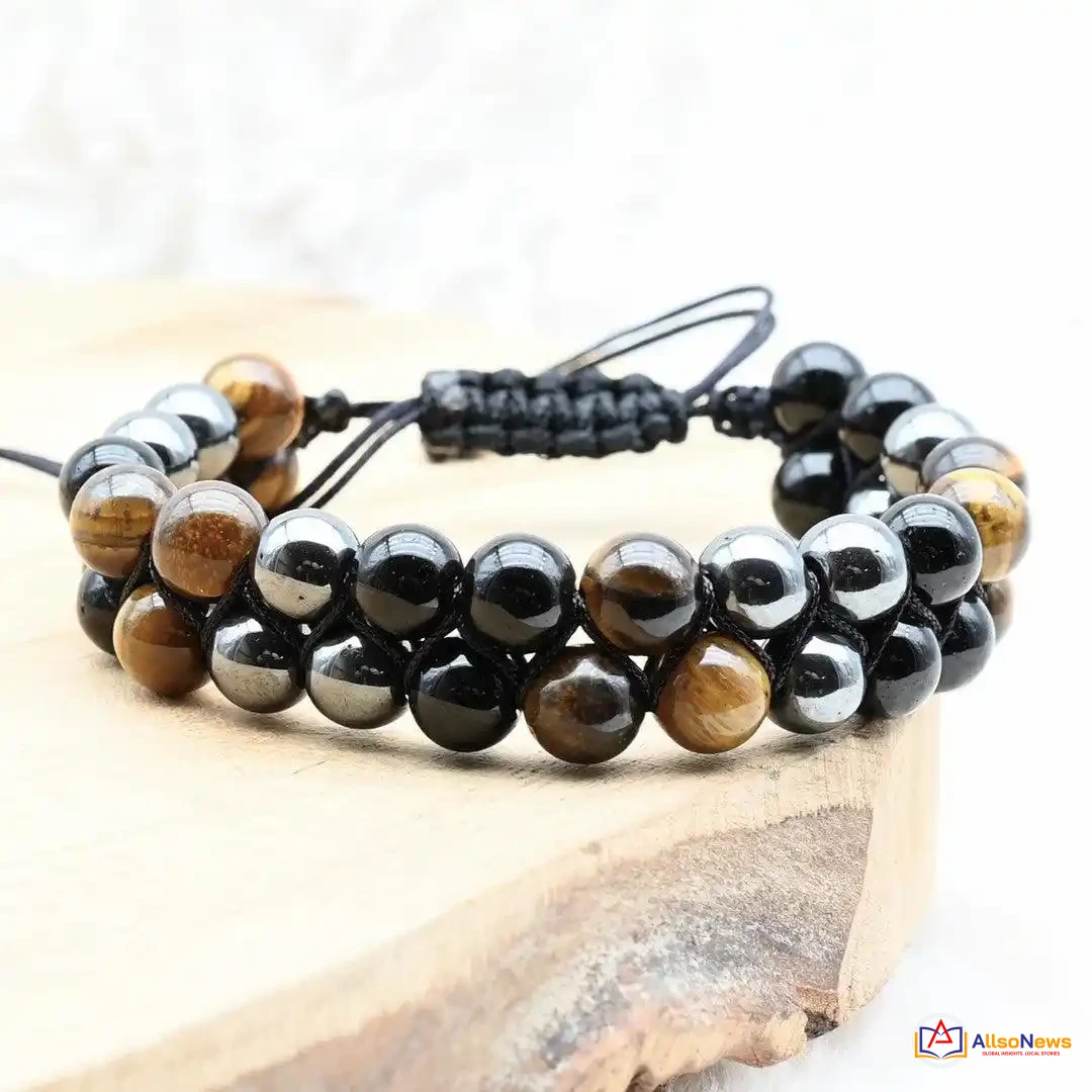 Tiger’s Eye + Hematite Bracelet Launched – A Powerful Crystal Combination for Courage, Protection, and Stability