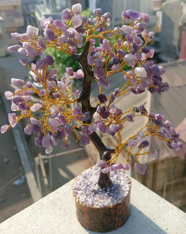 
                                        Natural lapidolite Tree